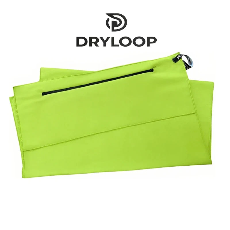 Gym Fitness Sports Towel with Zipper Pocket Quick Dry Sweat-Wicking Stores Phone/Keys CrossFit Training Workout Weightlifting